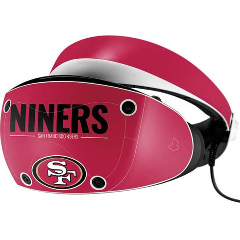 NFL San Francisco 49ers Team Motto PlayStation VR2 Skin
