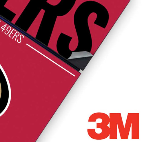 NFL San Francisco 49ers Team Motto PS4 Console and Controller Bundle Skin