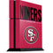NFL San Francisco 49ers Team Motto PS4 Console Skin