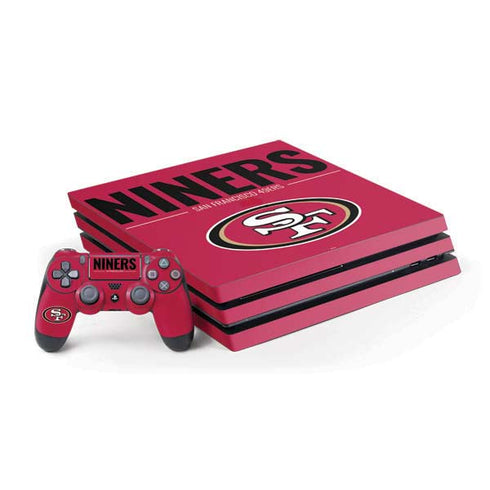 NFL San Francisco 49ers Team Motto PS4 Pro Bundle Skin