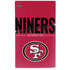 NFL San Francisco 49ers Team Motto PS5 Slim Digital Edition Console Skin