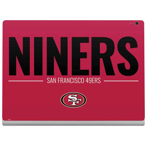 NFL San Francisco 49ers Team Motto Surface Book 2 13.5in Skin