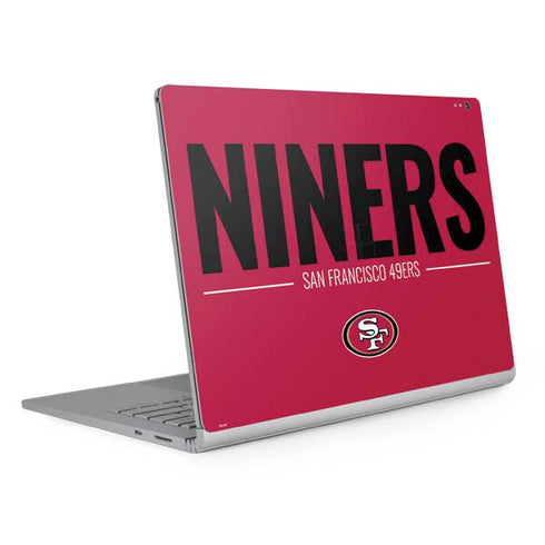 NFL San Francisco 49ers Team Motto Surface Book 2 15in Skin