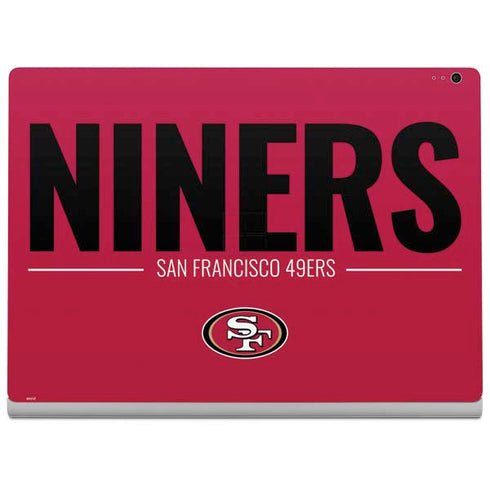 NFL San Francisco 49ers Team Motto Surface Book 2 15in Skin