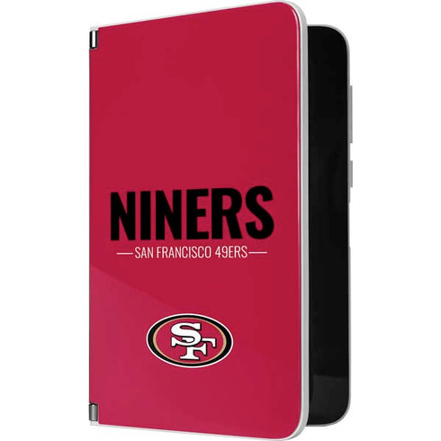 NFL San Francisco 49ers Team Motto Surface Duo Skin