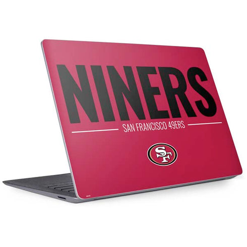 NFL San Francisco 49ers Team Motto Surface Laptop 3 13.5in Skin