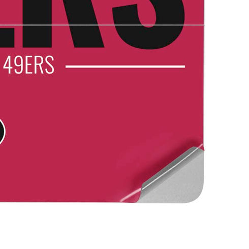 NFL San Francisco 49ers Team Motto Surface Laptop Studio Skin