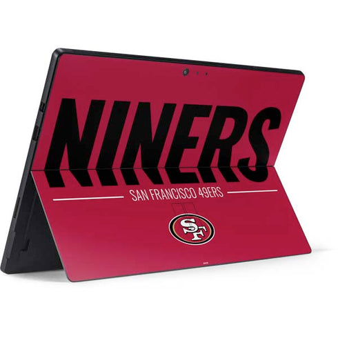NFL San Francisco 49ers Team Motto Surface Pro 6 Skin