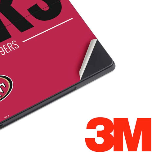 NFL San Francisco 49ers Team Motto Surface Pro 6 Skin