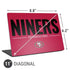 NFL San Francisco 49ers Team Motto Universal Laptop 11in (8.8 x 6.2in) Skin