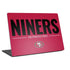 NFL San Francisco 49ers Team Motto Universal Laptop 11in (8.8 x 6.2in) Skin
