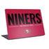 NFL San Francisco 49ers Team Motto Universal Laptop 12in (9.8 x 6.8in) Skin