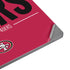 NFL San Francisco 49ers Team Motto Universal Laptop 12in (9.8 x 6.8in) Skin