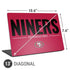 NFL San Francisco 49ers Team Motto Universal Laptop 13in (10.6 x 7.6in) Skin