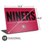 NFL San Francisco 49ers Team Motto Universal Laptop 18in (14.6 x 10.6in) Skin
