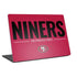 NFL San Francisco 49ers Team Motto Universal Laptop 18in (14.6 x 10.6in) Skin