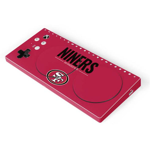 NFL San Francisco 49ers Team Motto Xbox Adaptive Controller Skin