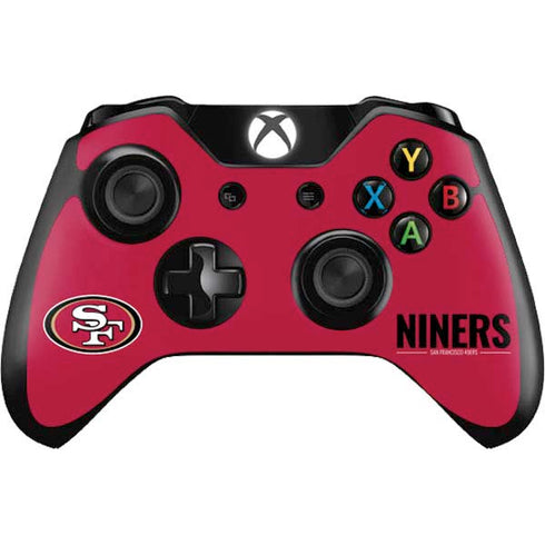 NFL San Francisco 49ers Team Motto Xbox One Controller Skin