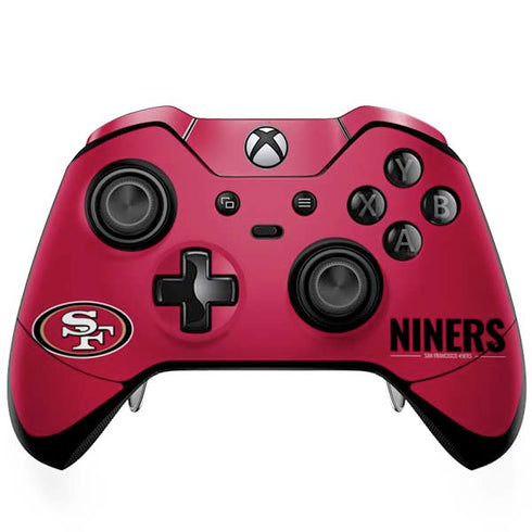 NFL San Francisco 49ers Team Motto Xbox One Elite Controller Skin