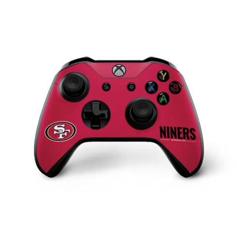 NFL San Francisco 49ers Team Motto Xbox One X Bundle Skin