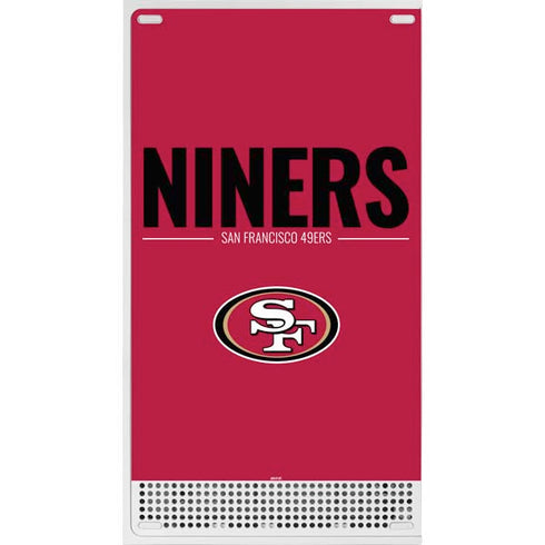 NFL San Francisco 49ers Team Motto Xbox Series S Skins