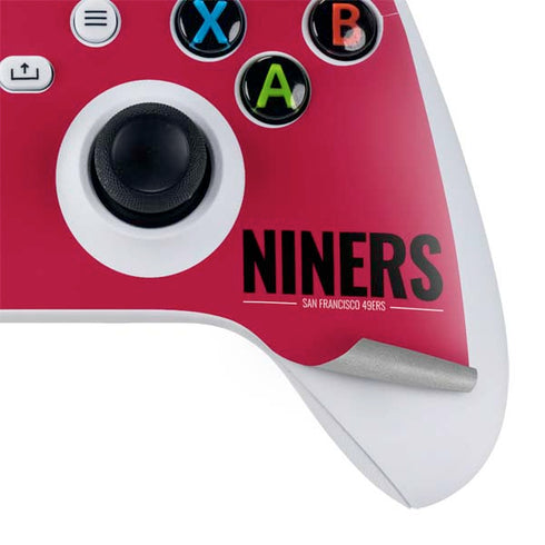 NFL San Francisco 49ers Team Motto Xbox Series S Skins