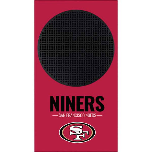 NFL San Francisco 49ers Team Motto Xbox Series S Console Skin