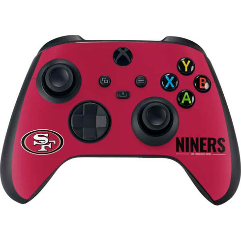 NFL San Francisco 49ers Team Motto Xbox Series X Bundle Skin