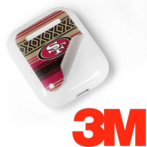 NFL San Francisco 49ers Trailblazer Apple AirPods Skin