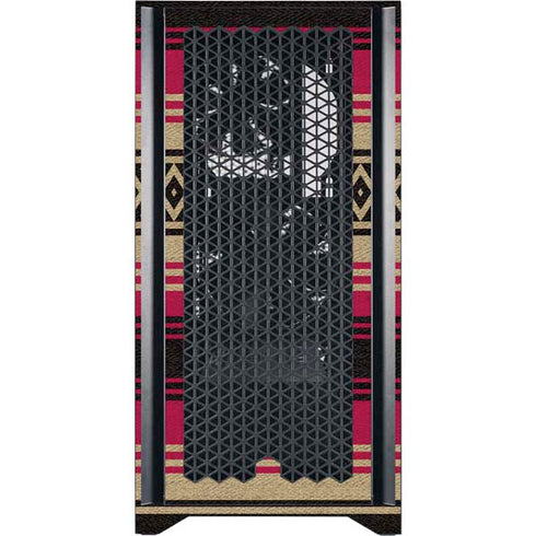 NFL San Francisco 49ers Trailblazer Corsair 4000D Tempered Glass Mid-Tower ATX Case Skin