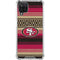 NFL San Francisco 49ers Trailblazer Galaxy A12 Clear Case
