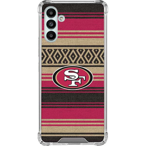 NFL San Francisco 49ers Trailblazer Galaxy A13 5G Clear Case