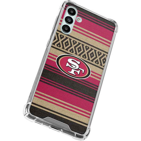 NFL San Francisco 49ers Trailblazer Galaxy A13 5G Clear Case