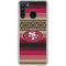 NFL San Francisco 49ers Trailblazer Galaxy A21 Clear Case