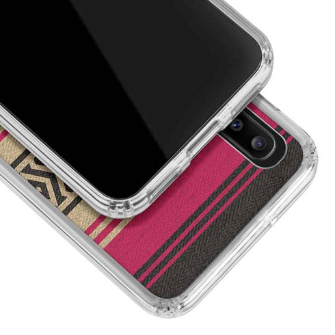 NFL San Francisco 49ers Trailblazer Galaxy A30 Clear Case