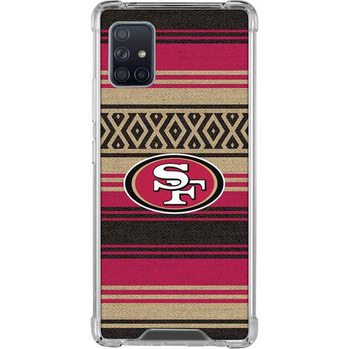 NFL San Francisco 49ers Trailblazer Galaxy A51 5G Clear Case