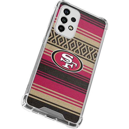 NFL San Francisco 49ers Trailblazer Galaxy A53 5G Clear Case