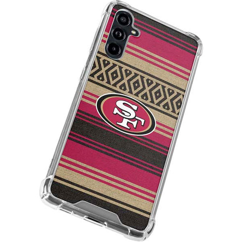 NFL San Francisco 49ers Trailblazer Galaxy A54 5G Clear Case