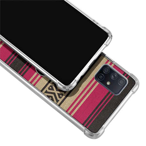 NFL San Francisco 49ers Trailblazer Galaxy A71 5G Clear Case