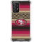 NFL San Francisco 49ers Trailblazer Galaxy A72 5G Clear Case