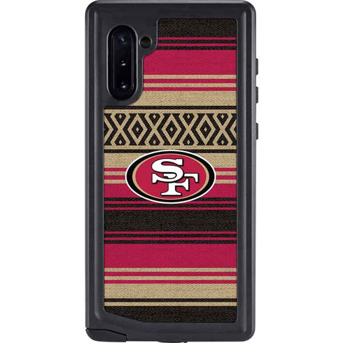 NFL San Francisco 49ers Trailblazer Galaxy Note 10 Waterproof Case