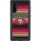 NFL San Francisco 49ers Trailblazer Galaxy Note 10 Waterproof Case