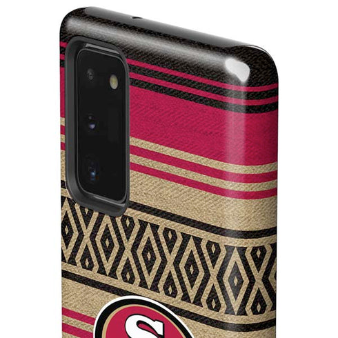NFL San Francisco 49ers Trailblazer Galaxy Note20 5G Pro Case