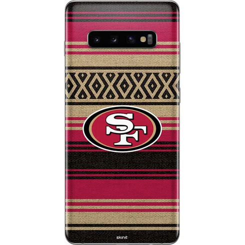 NFL San Francisco 49ers Trailblazer Galaxy S10 Plus Skin