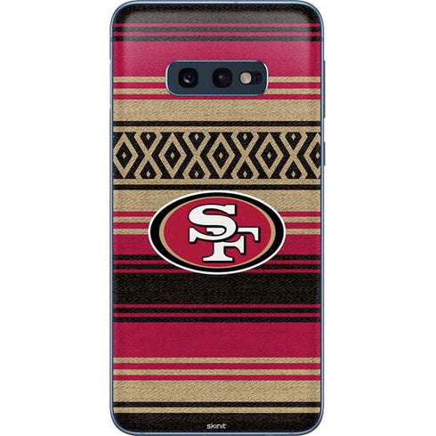 NFL San Francisco 49ers Trailblazer Galaxy S10e Skin