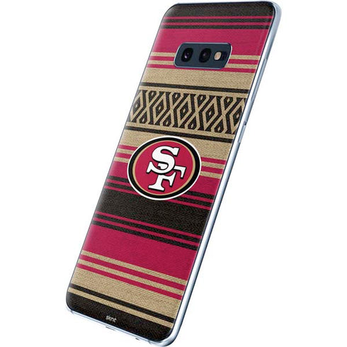NFL San Francisco 49ers Trailblazer Galaxy S10e Skin