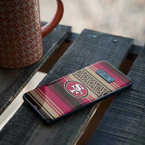 NFL San Francisco 49ers Trailblazer Galaxy S10e Skin