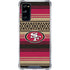 NFL San Francisco 49ers Trailblazer Galaxy S20 FE Clear Case