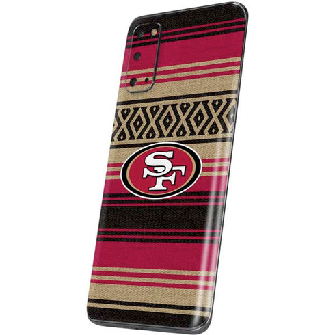 NFL San Francisco 49ers Trailblazer Galaxy S20 Skin
