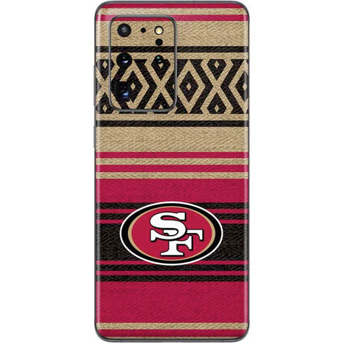 NFL San Francisco 49ers Trailblazer Galaxy S20 Ultra 5G Skin